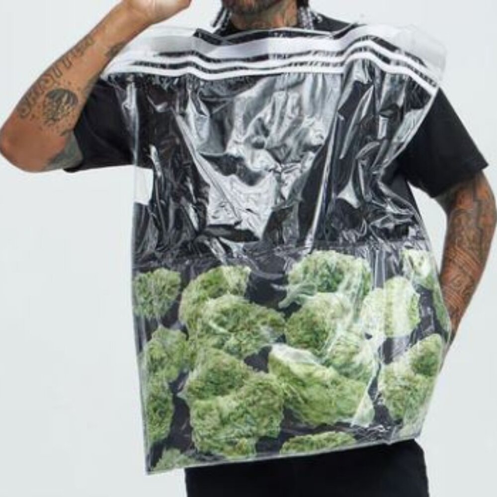 Halloween Costume - Weed Baggie 1pc Tunic